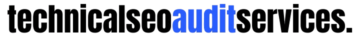 Technical SEO audit services website logo.
